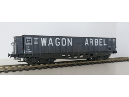 K3131 Tombereau à bogies 3 portes ARBEL panneaux pointes de diamant