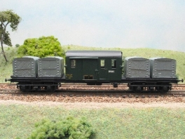 K122met  Truck à bagages Nord modernisé