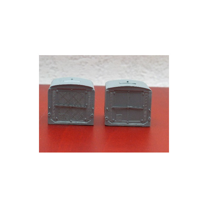 K124  2 cadres pour truck à bagages version métal