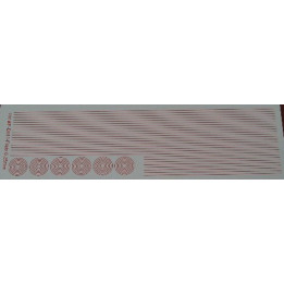 Filets rouge pour locomotives 