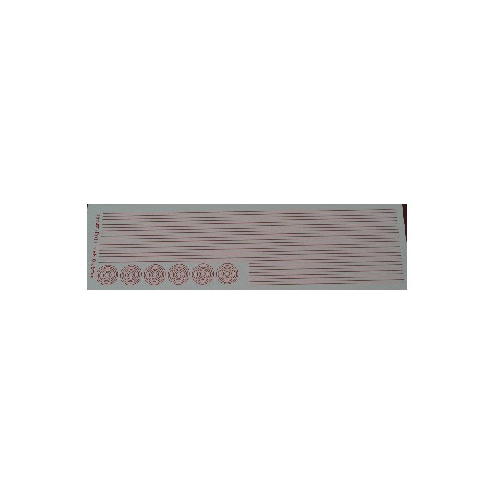 Filets rouge pour locomotives 