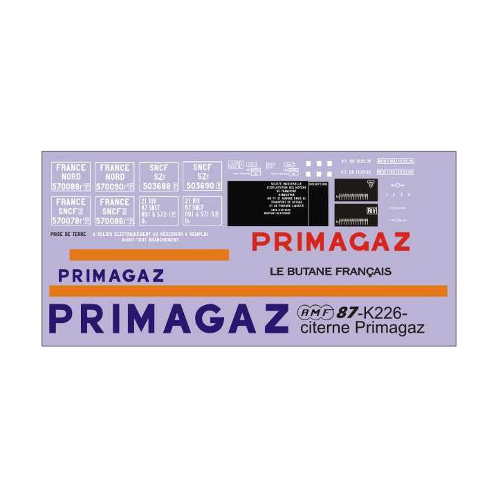 Déco citerne à gaz Primagaz