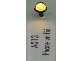4 phares unifiés fonctionnels rouge type Marchal
