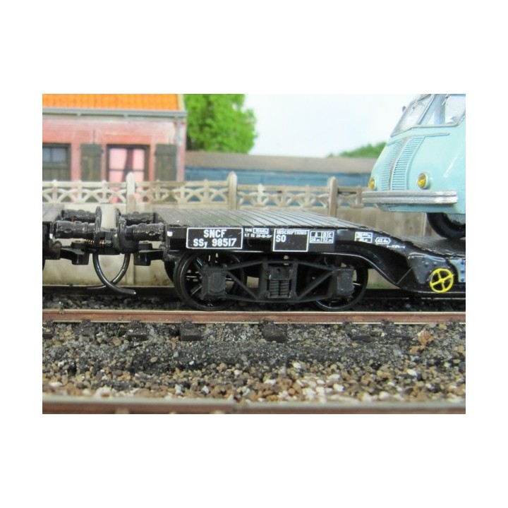 1 paire de bogies  War Department 