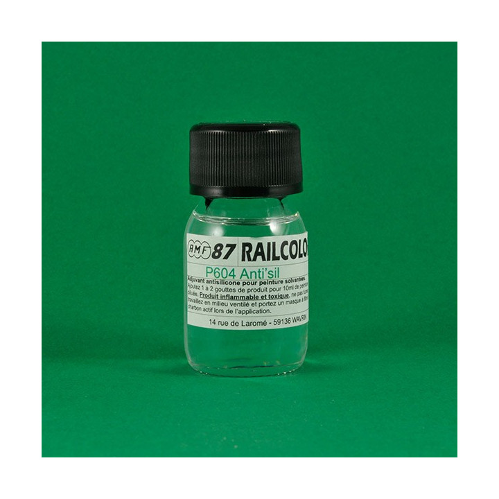P604 Antissil anti-silicone pour peintures à solvant  30ml