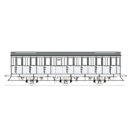 K142 C7t PLM à 3 essieux avec baies