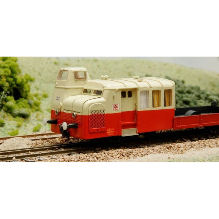 K009  Draisine FNC 4P620 maillechort/métal blanc