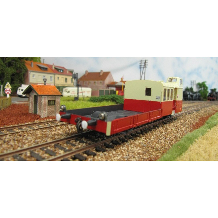 K009  Draisine FNC 4P620 maillechort/métal blanc