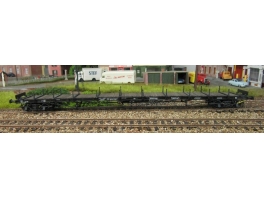 K235  Wagon plat à ranchers à bogies OCEM